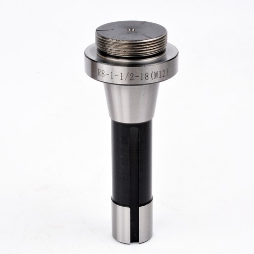 Soporte de molino extremo R8 M12 R8-F1 (1-1/2-18 rosca) árbol R8 para cabezal perforador - Imagen 2 de 4
