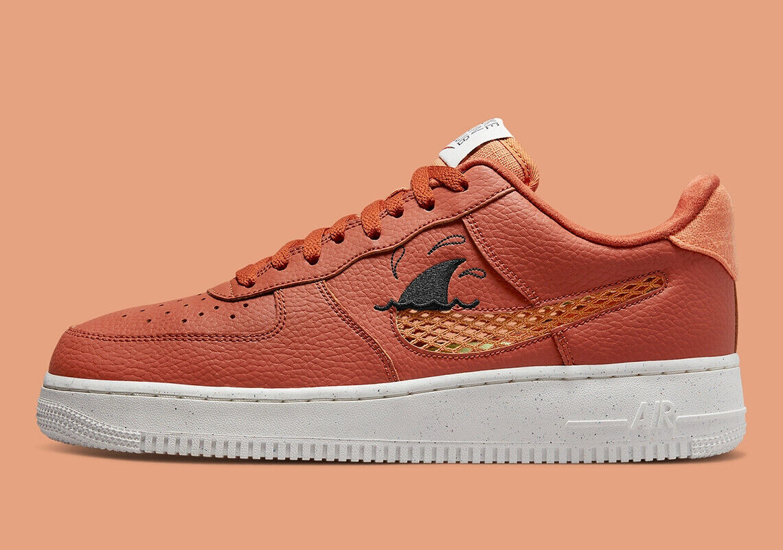 Nike Air Force 1 Low '07 LV8 Next Nature Sun Club Orange DM0117-800 Mens  Size