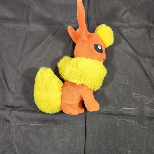 2012 Pokemon Center Flareon Eevee Collection Plush Toy 6"-9" Tall - Picture 18 of 20