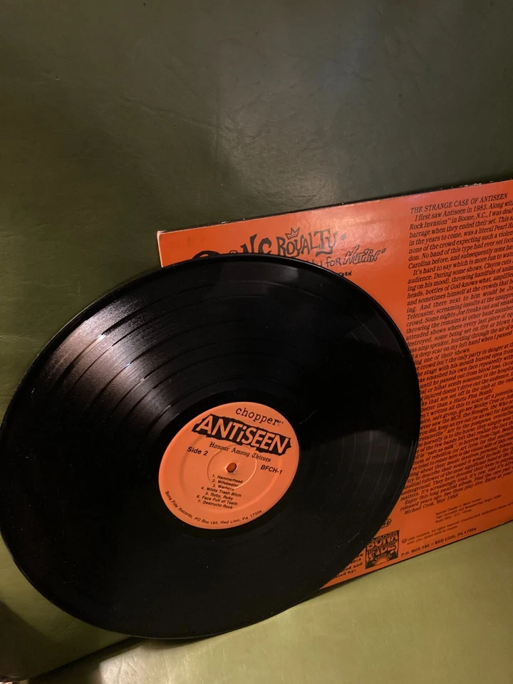 ANTISEEN - HONOUR AMONG THIEVES LP VINYL Original 1988 Rare Punk VG+ Foto 3 de 3