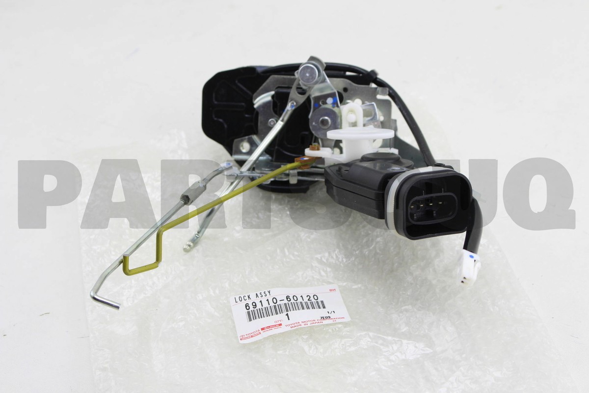 6911060120 Genuine Toyota LOCK ASSY, BACK DOOR 69110-60120 | eBay