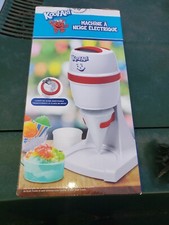 Kool Aid Ice Shaver Snow Cone Electric Maker. RED OR BLUE.