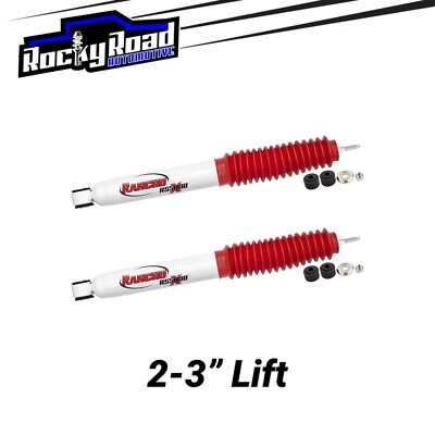 Rancho RS5000X Front Shocks for 1994-2013 Dodge Ram 2500 4x4 w/ 2-3'' Lift Level