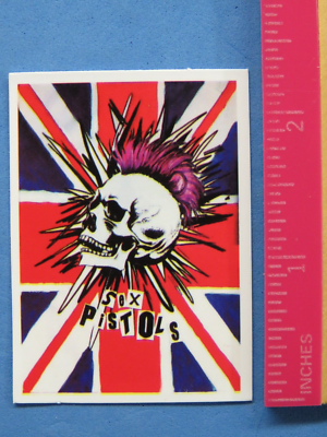 Music Sticker: SEX PISTOLS: Influential British Punk Rock Band