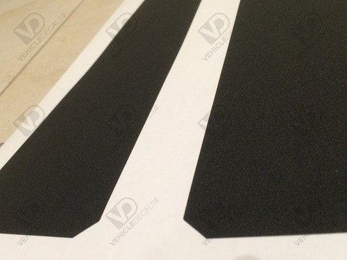 PEUGEOT 106 COMPATIBLE GTI RALLYE XSI DOOR B PILLAR TEXTURED WEATHER STRIP VINYL - Picture 2 of 2