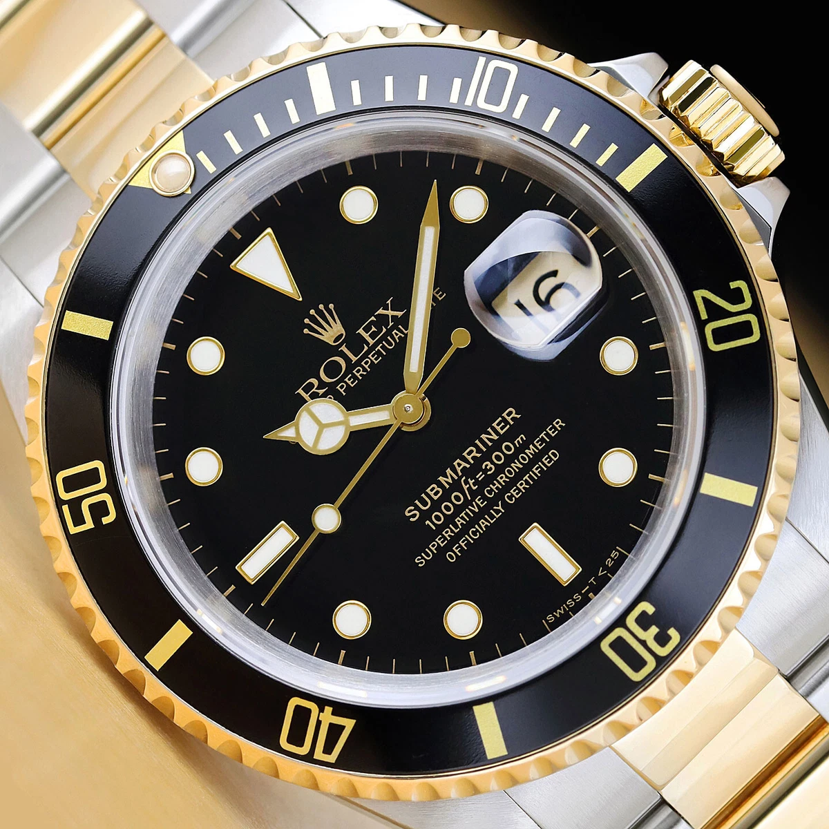 Rolex Submariner Date 18K Yellow Gold/Steel Watch