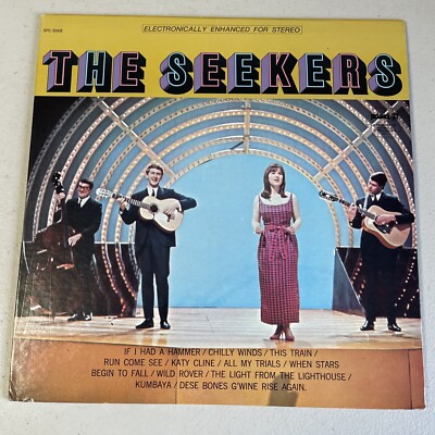 The Seekers Self Titled Vinyl, LP 1967 Pickwick Records   SPC-3068