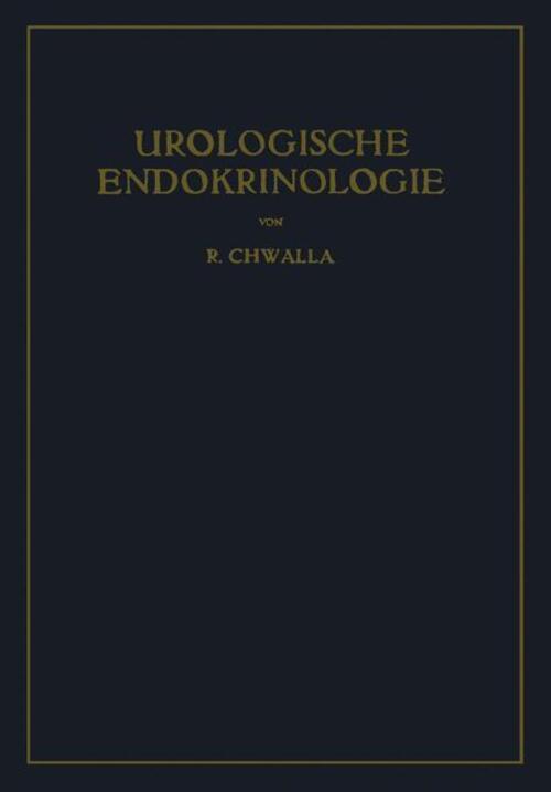 Thumbnail - Urologische Endokrinologie Rudolf Chwalla Taschenbuch Paperback Xviii