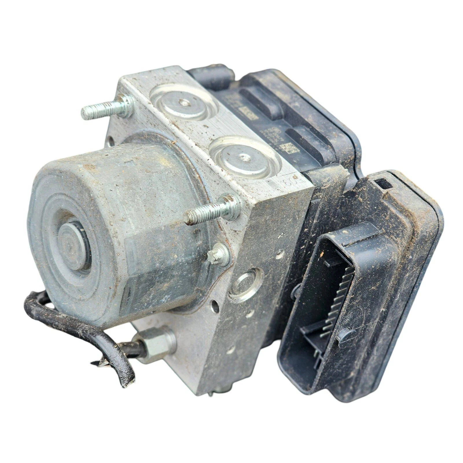 Nissan Micra K14 ABS pump module electrical connector and pipe ports