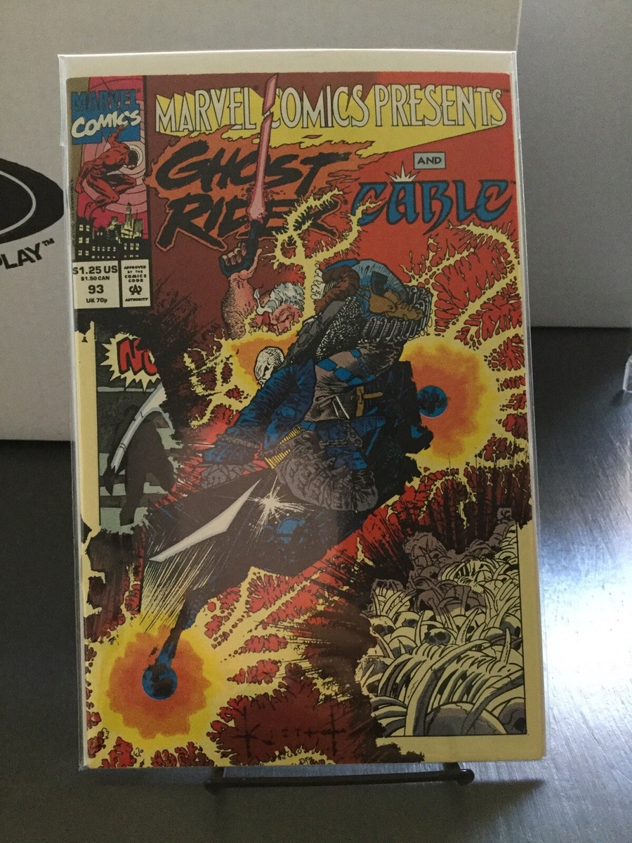 アメコミ Ghost Rider Marvel MARVEL COMIC PRESENTS #93 GHOST RIDER AND CABLE NM #100933-9