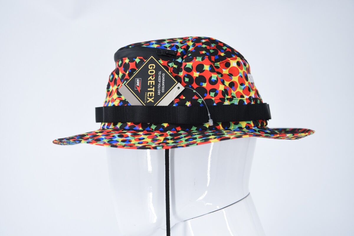 Supreme Gore-Tex Paclite Net Multicolor Boonie Waterproof Hat Sz M/L SOLD  OUT!!!