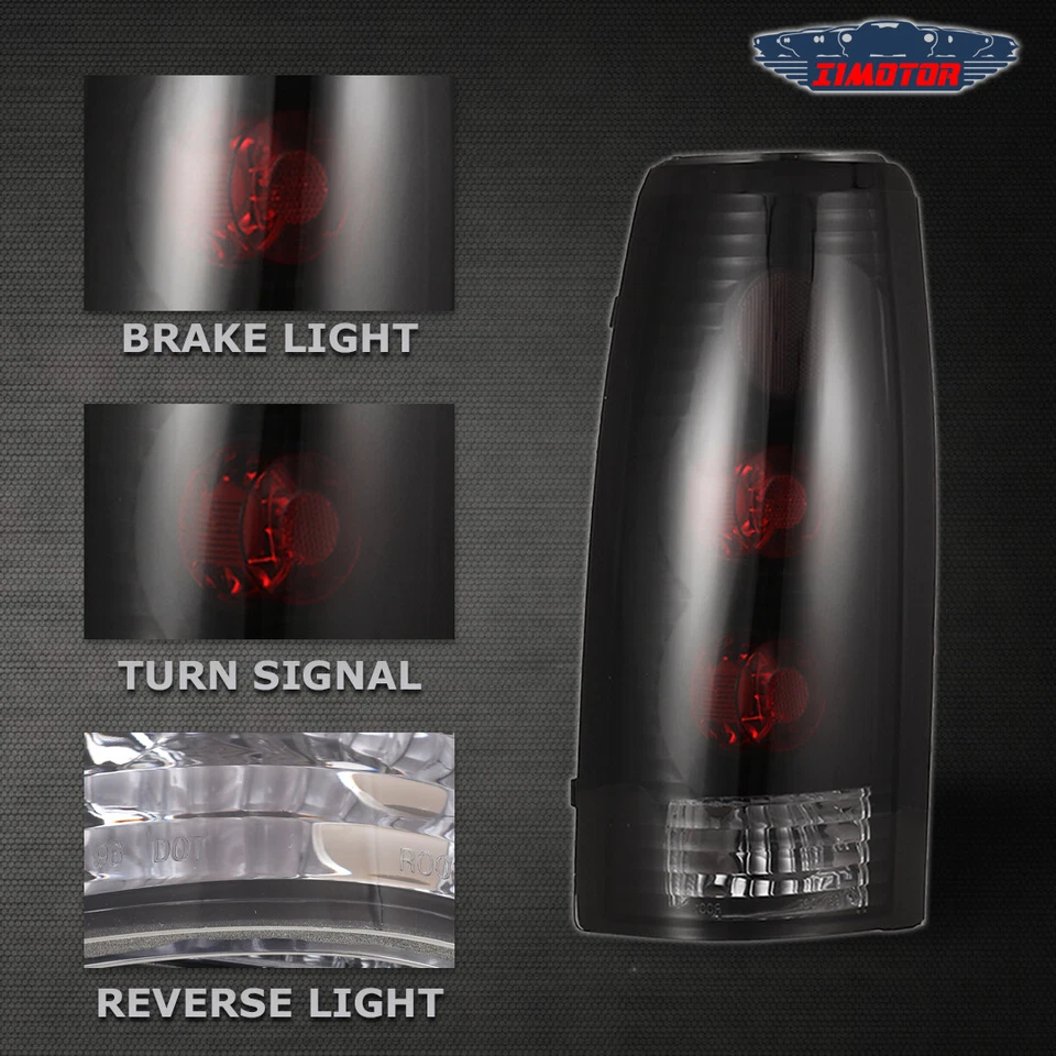 Luces traseras de freno L+R para Chevy GMC C/K 1500 2500 3500 1988-1998 Foto 2 de 4