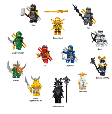 lego ninjago nya and kai