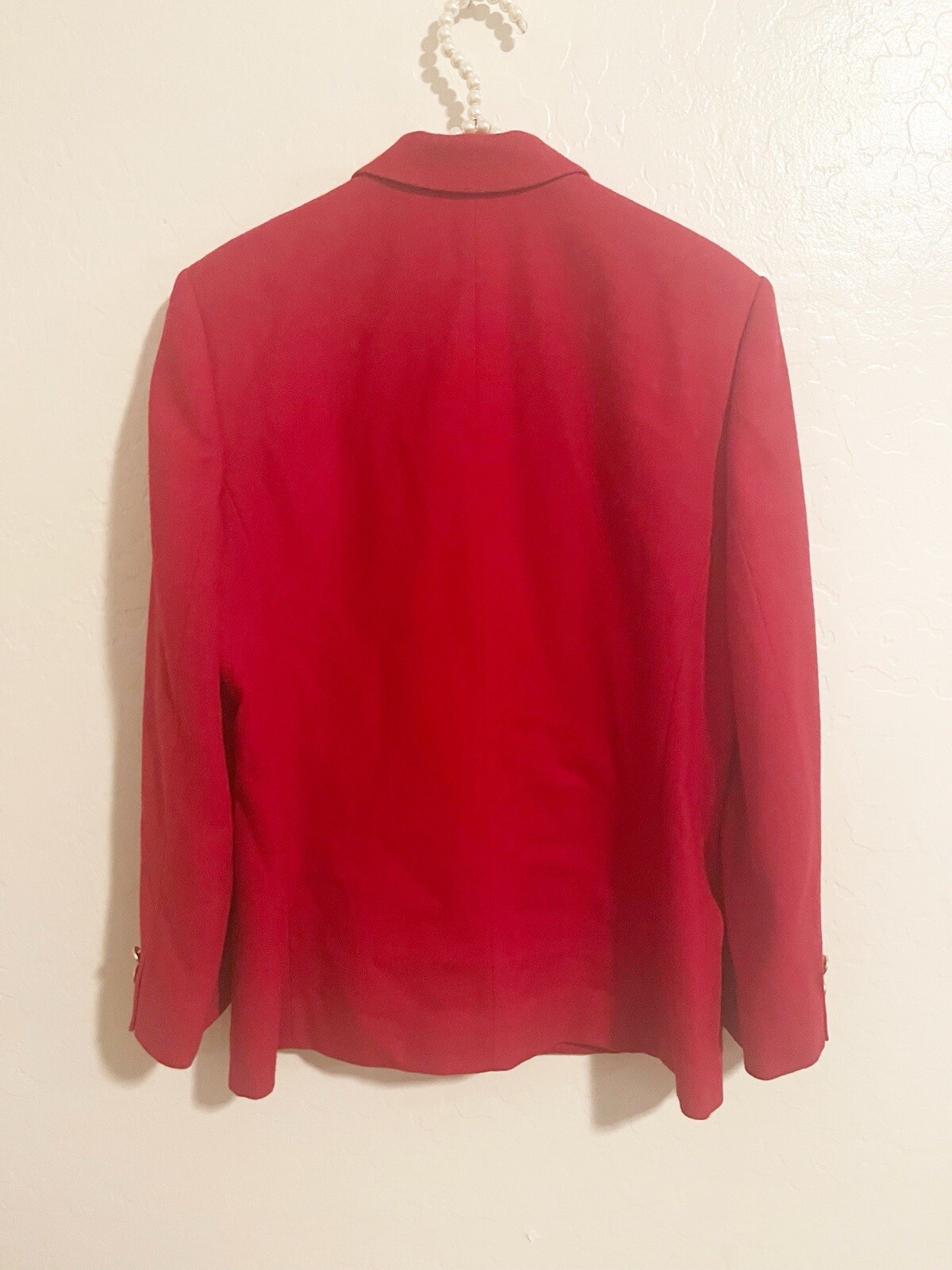 Pendleton Red Wool Blazer Size M - image 2