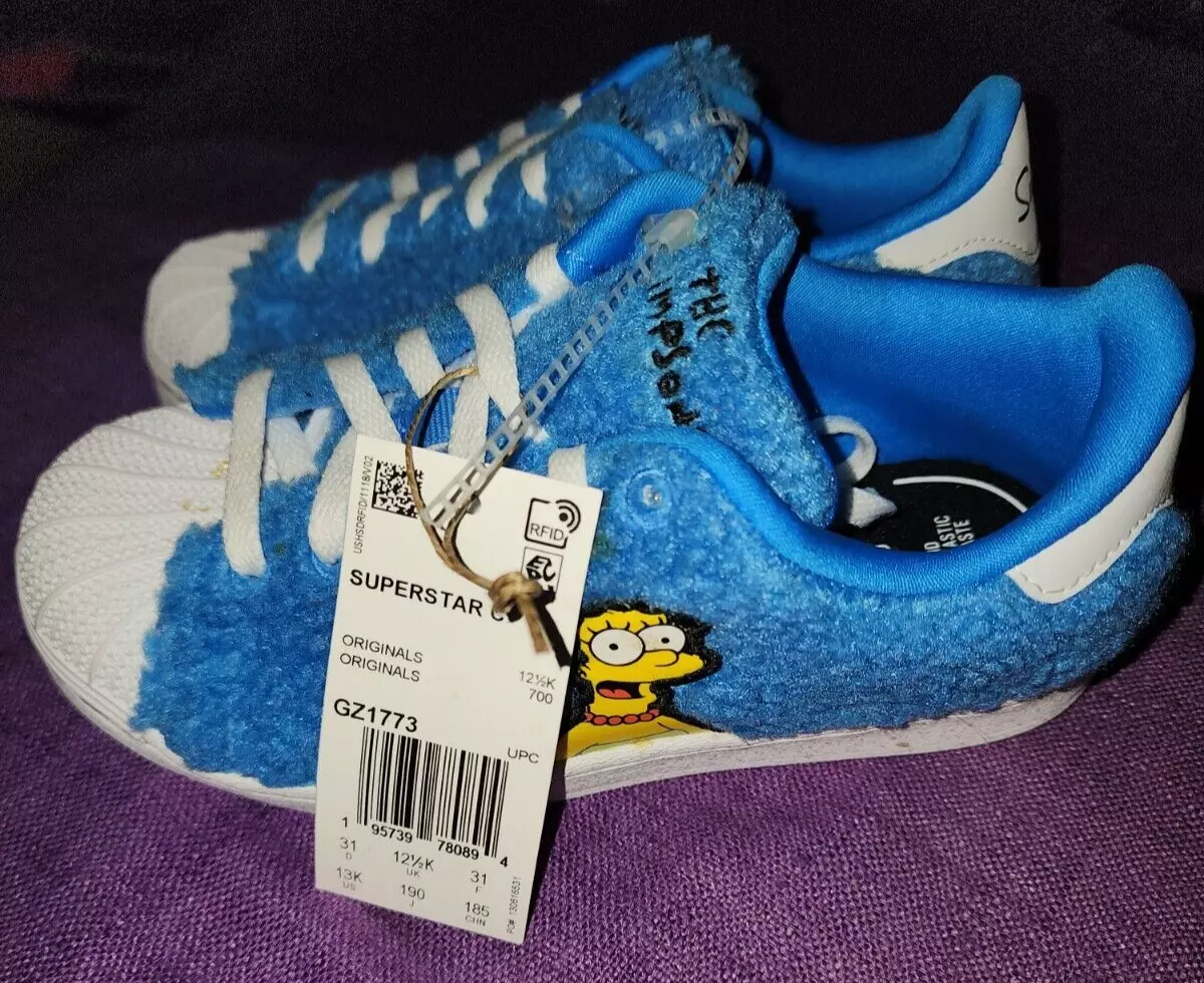 Adidas superstar custom blue deals price