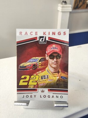 2018 Donruss Joey Logano Race Kings Card