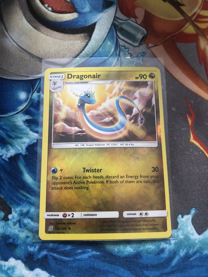 Dragonair - 149/236 - Peu commun - Holo inversé comme neuf, Pokémon anglais espr - Photo 1/1
