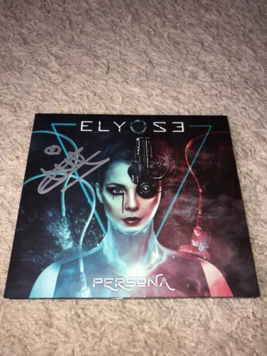 SIGNED/RARE! Persona By Elyose CD EP M Ad Infinitum Eleine Ignea Elysion Delain