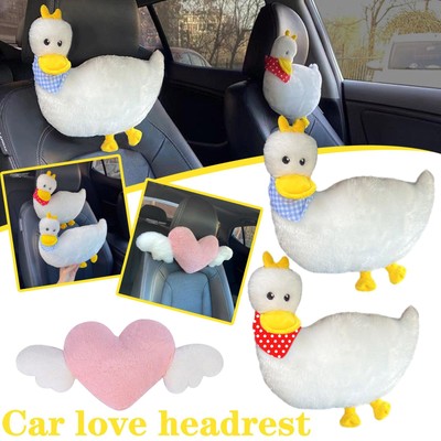 Car Headrest Neck Pillow Seat Back Pillow Car Seat Support Cushion йε J6Z2