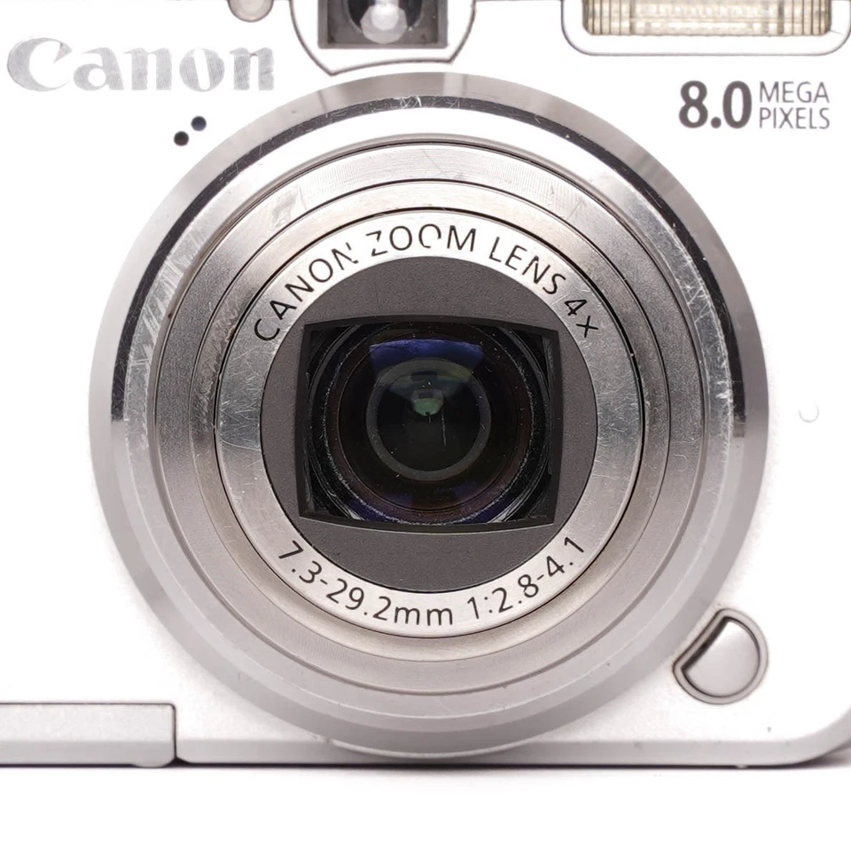 Canon PowerShot A630 8.0MP Digital Camera - Silver - FULLY FUNCTIONAL - Image 3 of 4