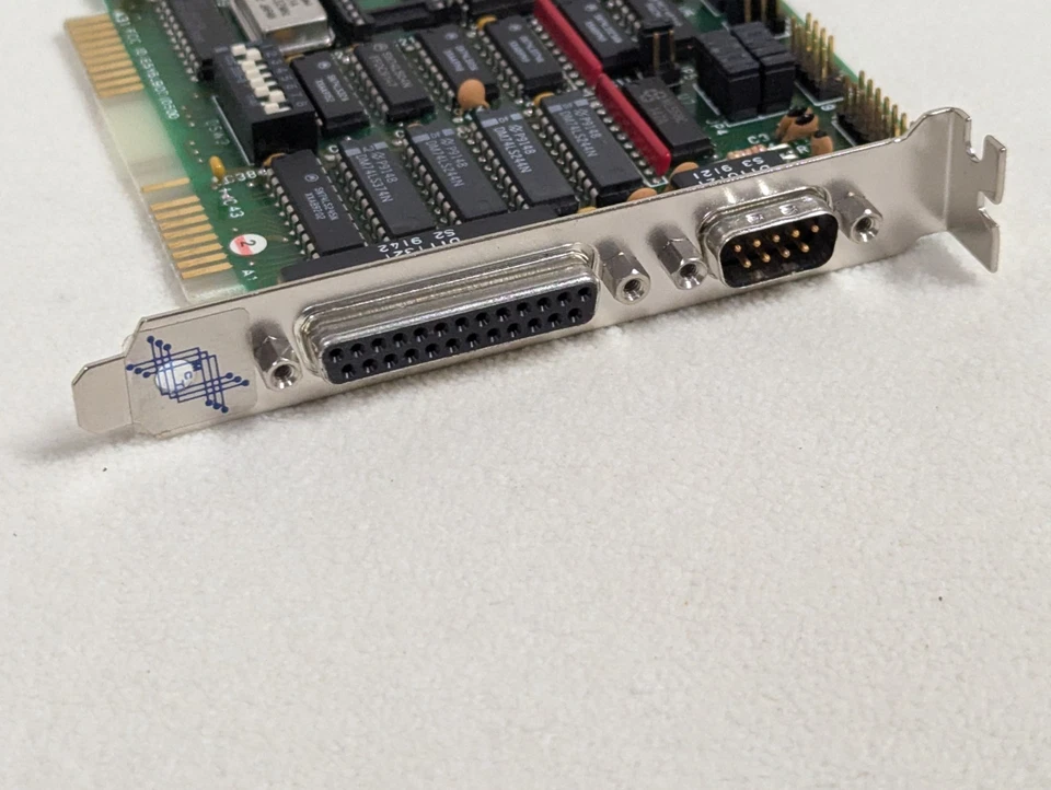 Vintage 8-Bit MCT ISA Serial Parallel Card Controller - Image 3 of 3