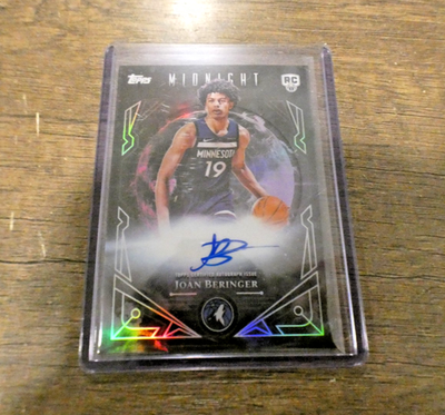 #ad Joan Beringer 2025 26 Topps Midnight Auto Midnight Sun Signatures RC #MSR JB $19.99