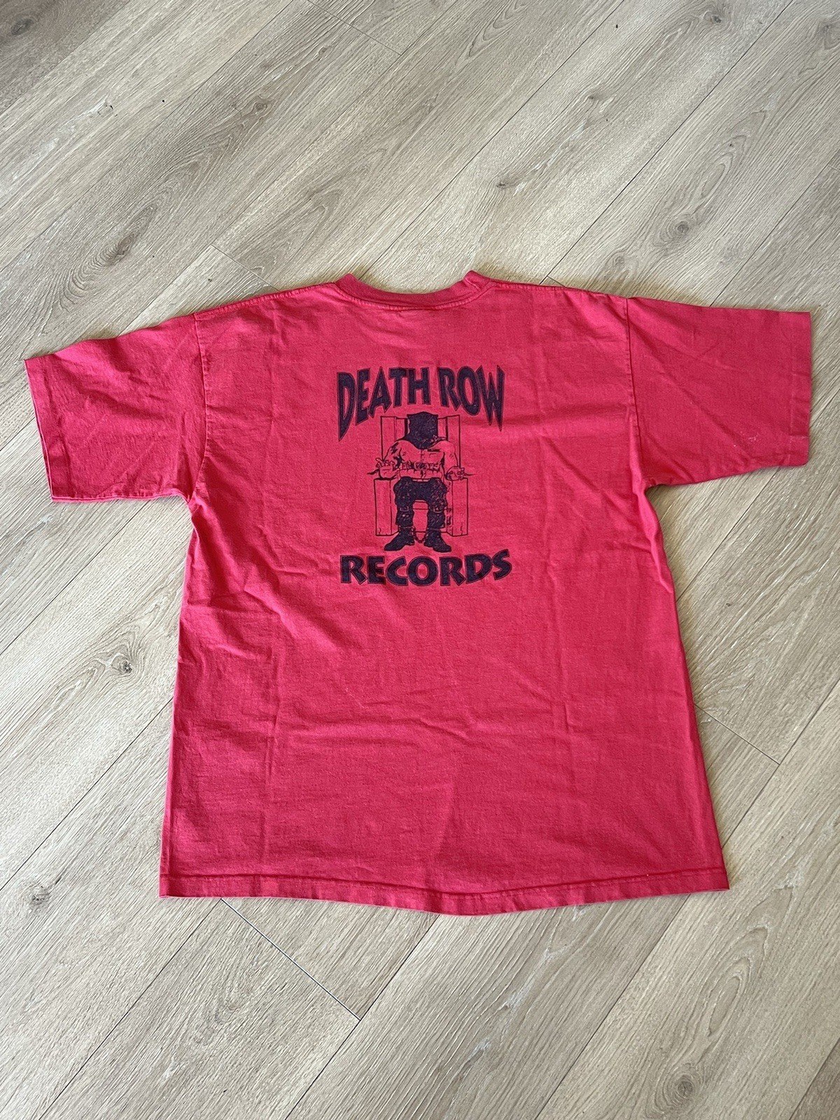 FILA Maglietta Death Row Records Snoop Dogg Murder Was The Case promo punto singolo taglia XL