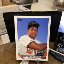 Luis Mercedes 1993 Topps #446 Baltimore Orioles Baseball Card
