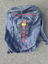 Red Bull Aston Martin Racing F1 Rucksack Formula 1 Backpack Navy Blue Red
