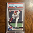 2018 Bowman Shohei Ohtani #49 Rookie Rc Pitching PSA 9 MINT Dodgers MVP GOAT