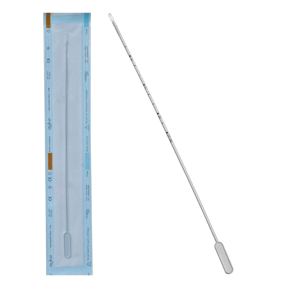 Cureta de biopsia endometrial de tubería para muestreo de ginecología, paquete de 50 piezas Foto 3 de 4