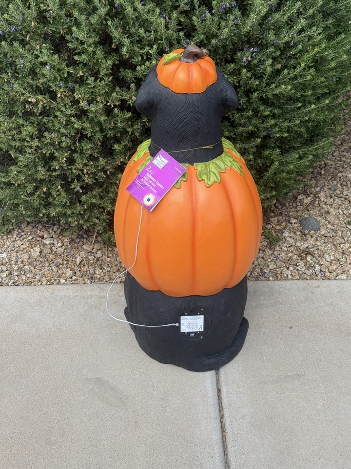 2025 Home Depot 2.5 Ft Labrador Halloween Dog Blow Mold Ghost LED | eBay