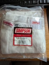 Simpson Safety 20101L CarbonX BOTTOMS Large White