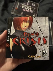 Dino Crisis Resident Evil 3 Dreamcast Capcom CIB Tested Vintage Video Games 