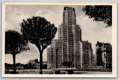 Buenos Aires Argentina Kavanagh Building Edificio Cavanagh RPPC Postcard E132