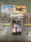 Lot Of 6 WW2 Post Cards - One With A Love Letter Military Army Navy