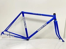 BOMBER PRO Chromoly Road Bike Freme Set Blue Size 490mm