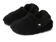 Crocs Big Kids' Classic Cozzzy Slippers - Black