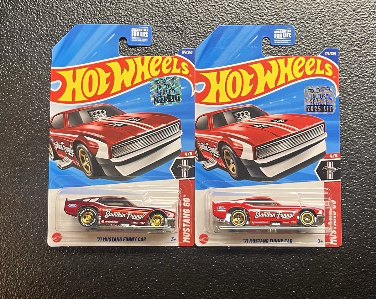 HOT WHEELS Mustang 71 Mustang Funny Car STH & Mainline - Factory