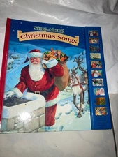 SING ALONG CHRISTMAS SONGS SOUND SONG BOOK VINTAGE SANTA CLAUS SHEET MUSIC