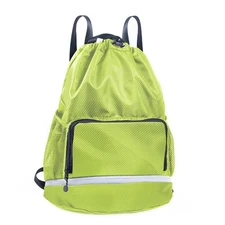 Swim Essentials Beach Gym Backpack - Drawstring Gym Bag with Shoes Compartmen...