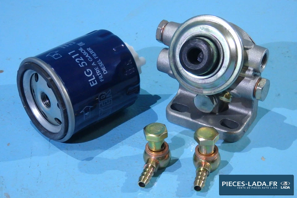 Kit boitier support de filtre à gasoil universel type Bosch Delphi Lucas CAV - Image 3 of 4