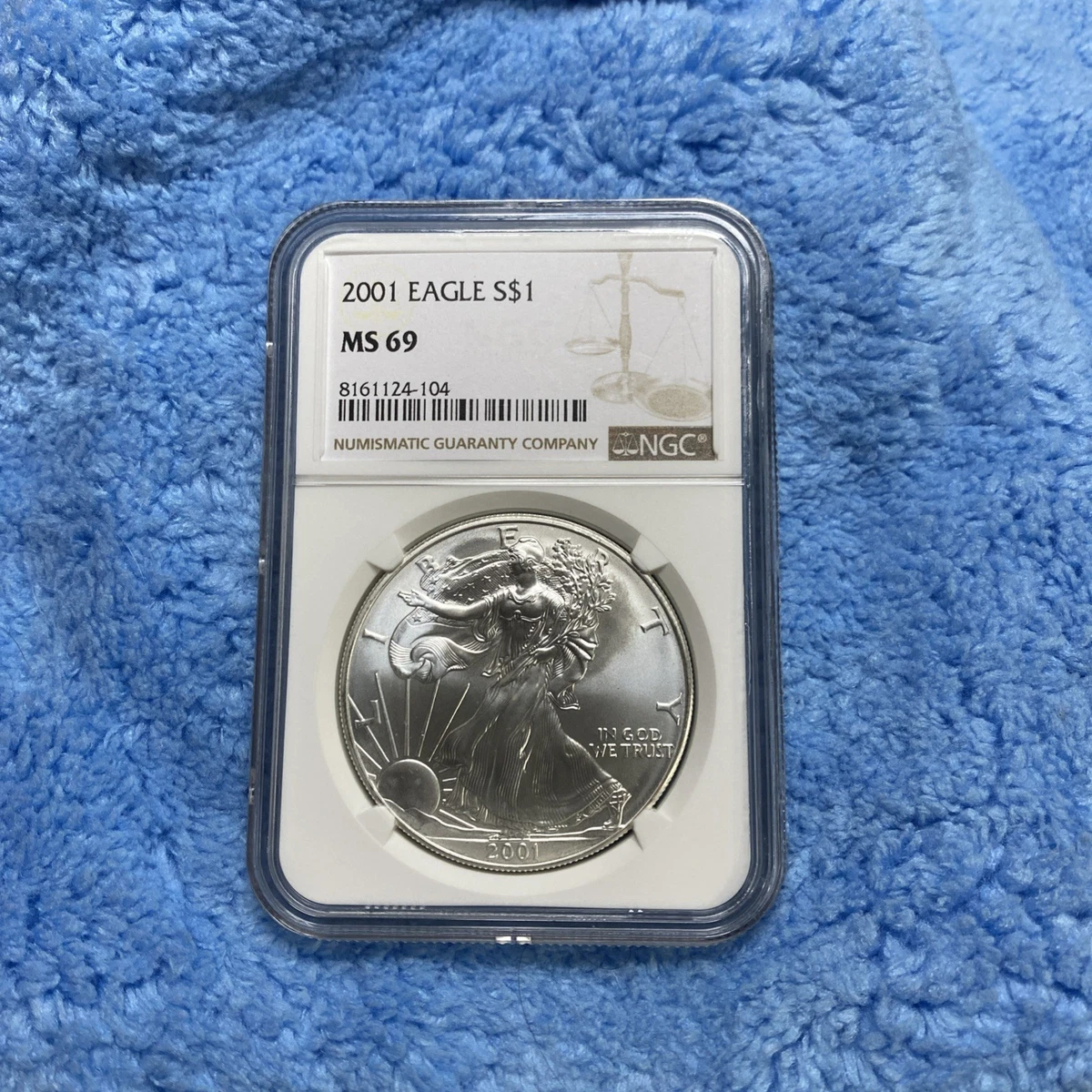 American Eagle MS 69 Graded 2001 Silver Bullion Coins for sale | eBay