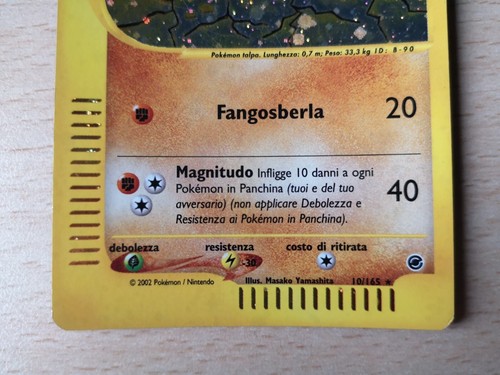 DUGTRIO HOLO 10/165 Expedition - Carta Pokémon Rara e Vintage - Foto 7 di 10