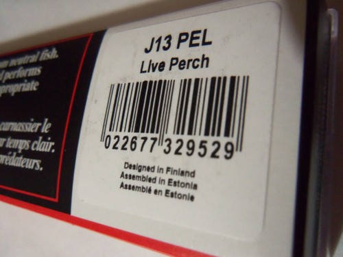 1 Rapala Gelenk Minnow Köder J13 PEL Live Barsch Neu in Verpackung - Bild 7 von 7