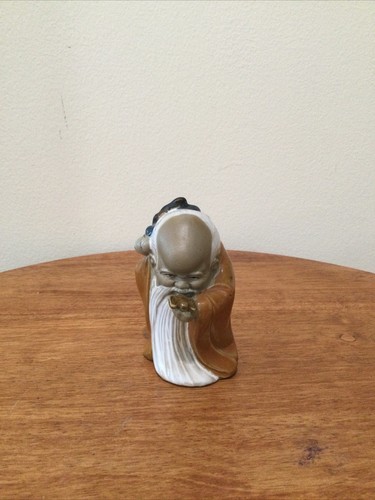 Vintage Chinese Glazed MUDMAN Figurine Art Pottery Collection - Picture 7 of 15