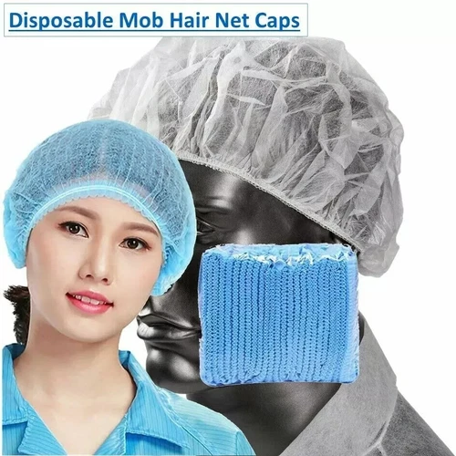 2000 Disposable Hair Nets Mob Caps Head Beard Cover Mob Cap Hair Net Non Woven
