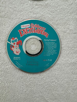 Ultimate Children's Encyclopedia  1996 The Learning Company Windows V1.0