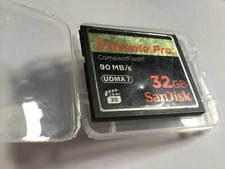 1pcs 32gb Sandisk Extreme Pro gold Compact flash memory CF I DSLR Nikon Canon