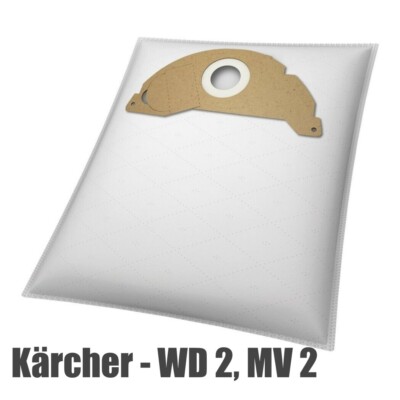 10 x Karcher MV2 / WD2 Vacuum Cleaner Dust Bag Karcher MV2 / WD2 